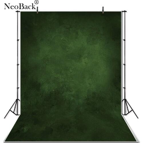 NeoBack Vinyl Spring Dark Green Abstract Old Master Photography Backgrounds Professional Children Portrait Studio Photo Backdrop
