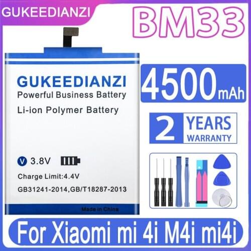 GUKEEDIANZI Xiaomi Mi 4i Phone Batteries China
