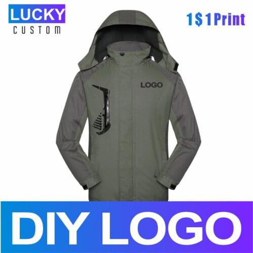 Custom Mens Windproof Jacket Outdoor Soft Shell Mens And Womens Windproof Waterproof Breathable And Thermal Youth Hooded