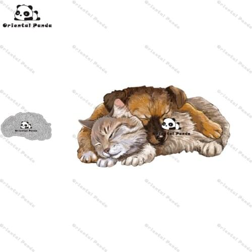 New Dies 2020 Cat and dog Metal Cutting Dies diy dies photo album cutting dies Scrapbooking Stencil Die Cuts Stamps with die