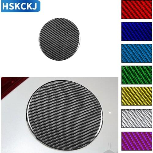 For Nissan 370z z34 2009 2010 2011 2013 2014 Carbon Fiber Stickers Automobile Fuel Tank Cap Exterior Decoration Car Accessories