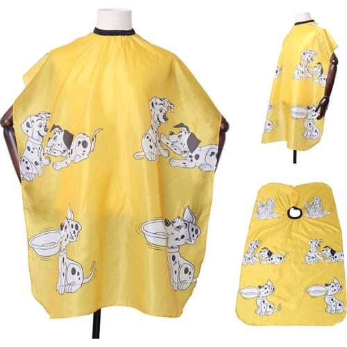 2020 New Kids Cartoon Cape Waterproof Hair Cutting Dyeing Clothes Wrap Hairdressing Apron Hot Sale