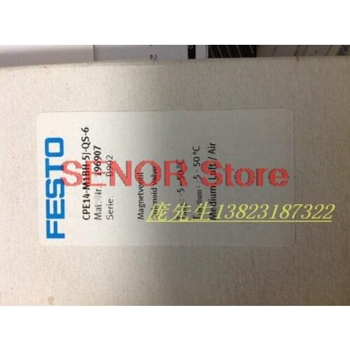 New original solenoid valve CPE14-M1BH-5J-QS-6 196907