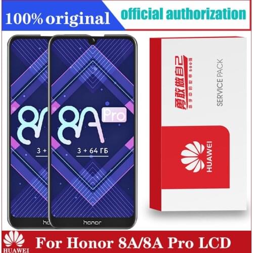 Original 6.09'' Display Replacement For Huawei Honor 8A Pro LCD JAT-L41 DisplayTouch Screen Digitizer Assembly For Honor 8A LCD