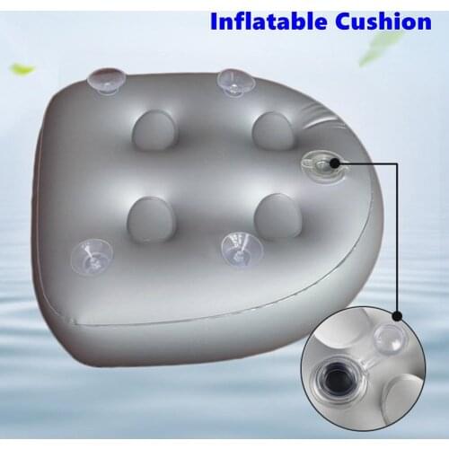 Relaxing Massage Mat Inflatable Water Injection Pad Bathtub Seat Spa Cushion Soft Inflatable Cushion For Bathing Pool