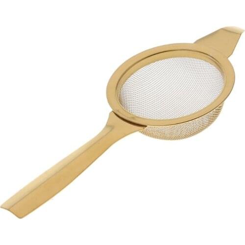 YYSD Stainless Steel Mesh Tea Infuser Metal Cup Strainer Strainer Loose Leaf Filter With Handle Kitchen Tool