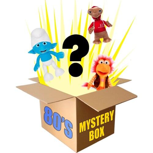 MYSTERY BOX 90S-exclusive 90S plush surprise BOX (PACK of 3, 5 10 OR 15)