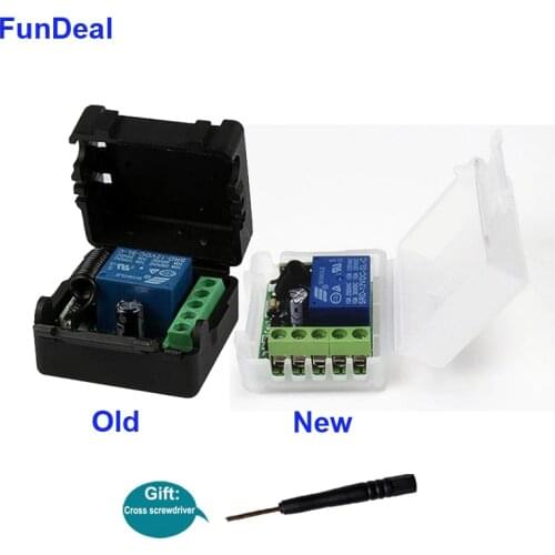 433Mhz Universal DC12V 1CH Relay Receiver Wireless RF Remote Control Switch Module For Remote Transmitter Integrated Circuit DIY