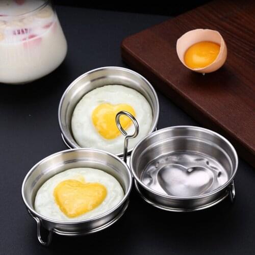 Creative baby childrens breakfast stainless steel egg cooker mini multi-function egg steamer boiled egg egg stew device