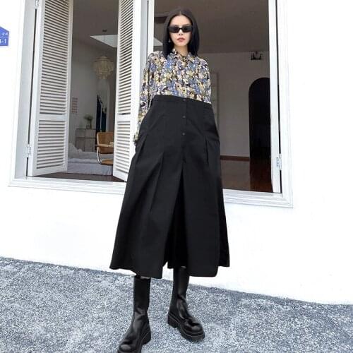 Johnature New Fashion Patchwork Print Jumpsuits 2021 Spring Streetwear Plus Size Ankle-length Women Bodysuits