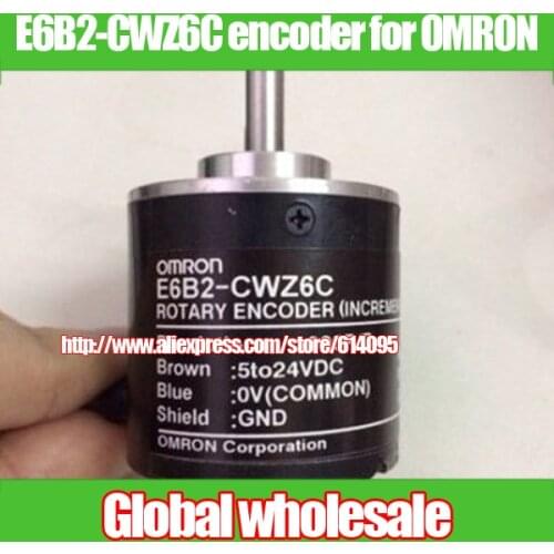 1pcs E6B2-CWZ6C 500P 720P 10P 50P 20P 30P / R pulse rotary encoder for OMRON