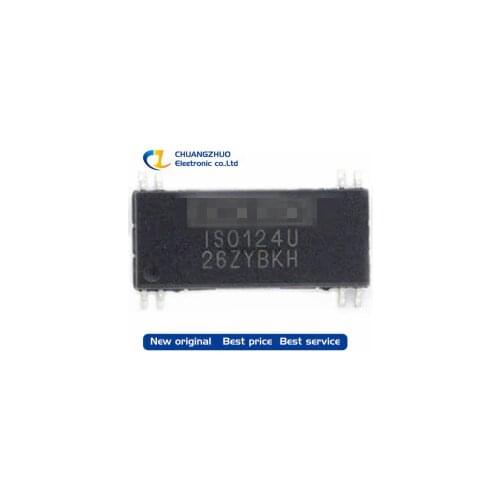 10PCS/LOT New original ISO124U ISO124 OPAMP ISOLATION 50KHZ 8SOIC