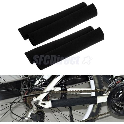 4Pcs Neoprene Bike Chain Protector Guard Bicycle Frame Cover Sleeve Anti-scratch Chain Stay Protector