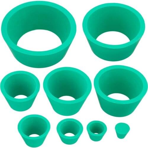 9pcs Filter Adapter Prime Sturdy Premium Tapered Collar Filter Adapter for Labs Experiment