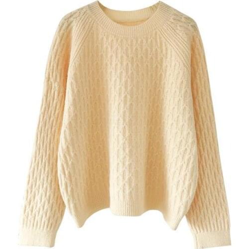 Ay1136 2020 spring autumn winter new women fashion casual warm nice Sweater woman female OL plus size long sleeve knit sweaters