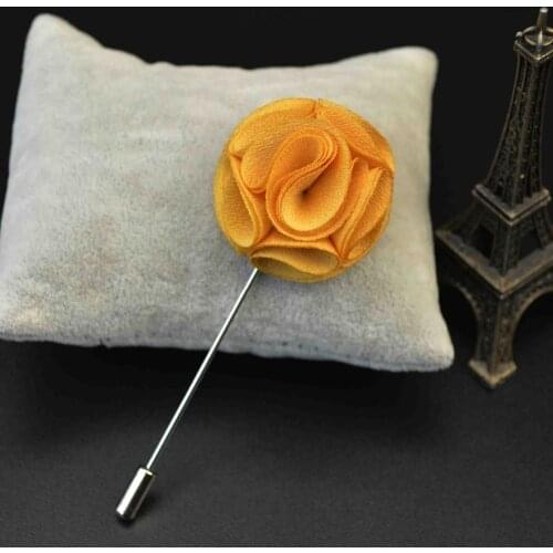 Free shipping , 20 pcs/lot , Mens Lapel Flower Pins, boutonniere lapel mens brooch, flower brooch