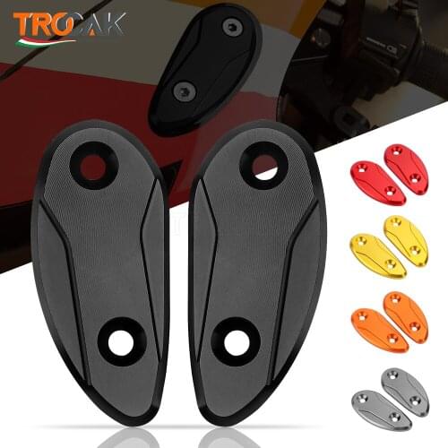CBR1000RR Motorcycle Rearview Mirror Seat Decorative Cover Mirror Base for Honda CBR 1000 RR CBR 1000RR 2008-2017