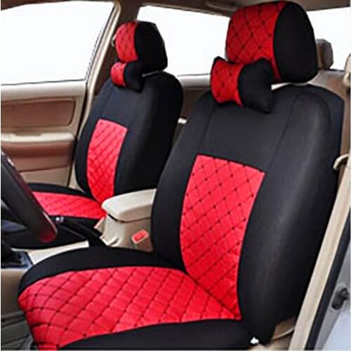 Car seat cover universal fit for 5 seat 2/4/5 headrests rear seat back split 40/60 or not car accessory seat cover car-cases