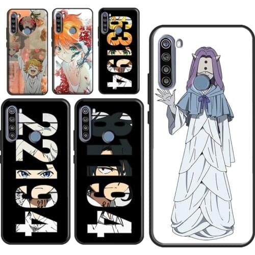 The Promised Neverland Case For Xiaomi Redmi Note 10 7 8 9 Pro Note 8T 9S Fundas For Redmi 9T 9C 9A 8A K40 Cover
