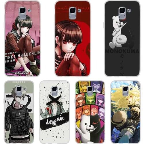 Phone case For Samsung Galaxy J6 J4 J8 Plus J7 2018 J3 J5 J7 Prime Pro 2017 2016 Covers Danganronpa