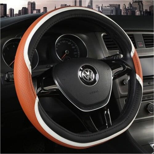 Youe Shone Steering Wheel Cover Four Seasons Universal D Type Special Color High-Quality Non-Slip Wear-Resistant Handle
