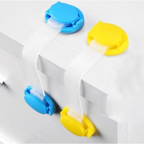 Child Lock Protection Of Children Locking Doors For Childrens Safety Kids Safety Plastic Lock For Child Baby Drawer Lock SF008