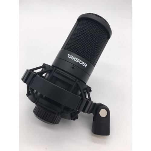 Takstar PC-K220 professional studio condenser microphone side-address mic computer live broadcast for webcast network recording