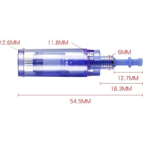 1pcs Microneedle needle Mesodermal Electric Shuttle 12/36/42/Round/Square Nanoneedle For microneedling Tattoo Needles micro Tip