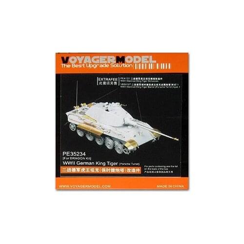KNL HOBBY Voyager Model PE35234 Tiger King heavy truck pre-upgrade with metal etching parts (D / T)