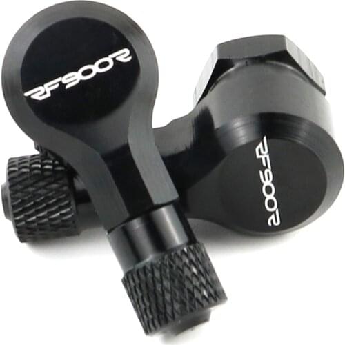 Motorcycle Front and Rear CNC Wheel Tubeless Tire Valve Stems 90 Degree 11.3mm Fit For Suzuki RF900R Aluminum alloy