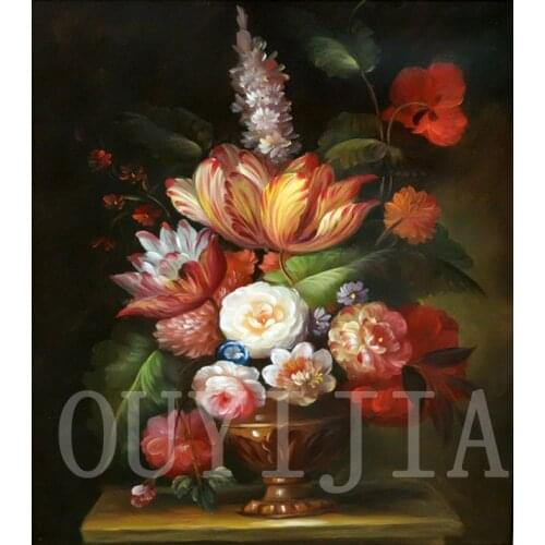 OUYIJIA 5d DIY Diamond Plant Flower Vase Full Square Round Rhinestone Embroidery Cross Stitch Decoration Craft Tool Set