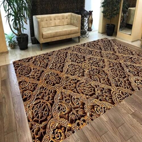 Atlas 185 Patterned Non Slip Floor Carpet,Teens Carpet Modern Carpet,3d Digital Printing Carpet, turkish Rug,Soft Carpet