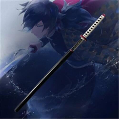 New 104cm Kimetsu no Yaiba Sword Weapon Demon Slayer Tomioka Yoshio Cosplay Sword 1:1 Anime Ninja Knife PU Weapon Prop