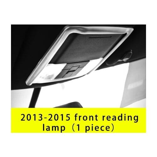 For Ford Explorer 2013-2015 front reading light frame chrome 1pc