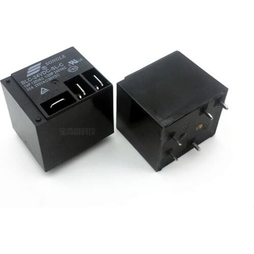 5pcs/lot T91 Relays SLC-05VDC-SL-A SLC-12VDC-SL-A SLC-24VDC-SL-A 5V 12V 24V 30A 4pins Original Relay