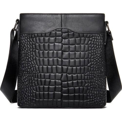 Cow Leather Men Messenger Bag Casual Phone Bag Business Vintage Mens Bag Genuine Leather Shoulder Bag Crossbody Bag