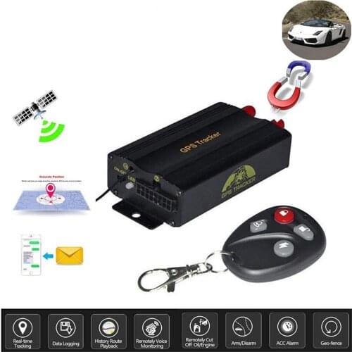 TK103B GSM/GPRS/GPS Vehicle Anti-Theft Device Vehicle Tracking Locator Real Time Tracking Device Car Alarm System