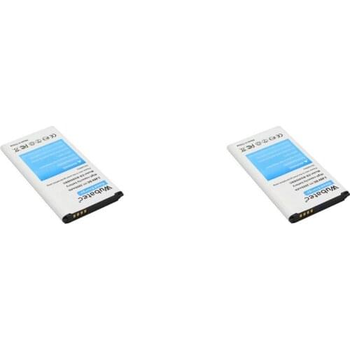 Wubatec 2x 2800mAh EB-BG900BBC NFC Battery For Samsung S5 i9600 i9602 i9605 G900F G900T G9008 G9009D G9006W G900 S5 Neo SM-G903