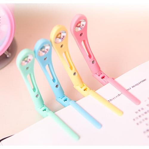 Portable LED Reading Light High Brigtness Night Light Book Light With Clip Folding Energy-Saving Mini Light For Reading