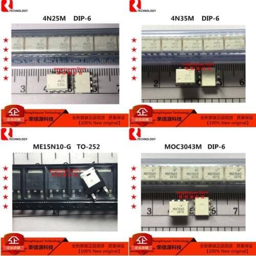 10 pcs/lot MOC3043M MOC3043 3043 DIP-6 ME15N10-G ME15N10 15N10 TO-252 4N35M 4N35 DIP-6 4N25M 4N25 DIP-6 100% New original
