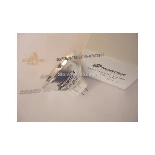 2pcs,MORITEX LM-100 12V100W halogen lamp,MCR-100W LM100 12V 100W projector bulb