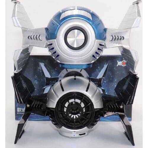 New Space Bluetooth Speaker Creative Subwoofer Gift Bluetooth 5.0 Speaker TWS Interconnect Radio Card Portable Bluetooth Speaker