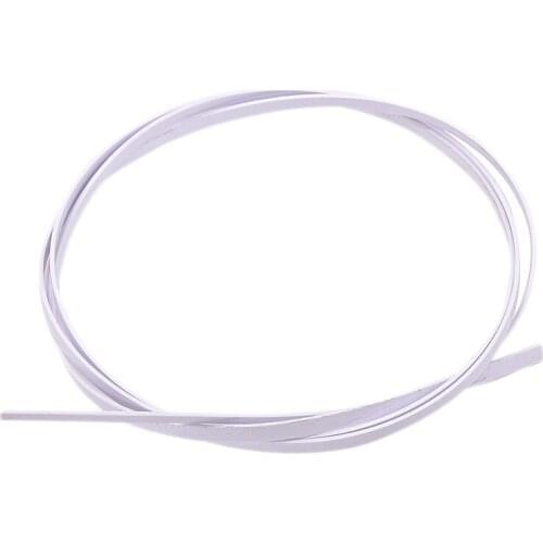 Guitar Binding DIY Binding Purfling Strip Musical Instrument Accessory White 64.96x0.24x0.04inch