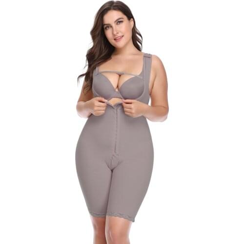 Best Tummy Control Shapewear Waist Trainer Underwear Plus Size Body Shaper for Women Lose Weight With Zipper Rear Lift Bodysuit