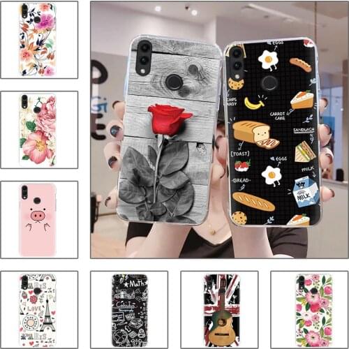 Cute Fashion Design Phone Case For Huawei Honor 8C Dirt-resistant Soft Case Cartoon Back Cover
