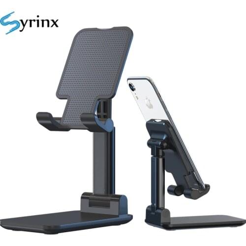 2020 Desk Mobile Phone Holder Stand For iPhone iPad Adjustable Metal Desktop Tablet Holder Universal Table Cell Foldable Support
