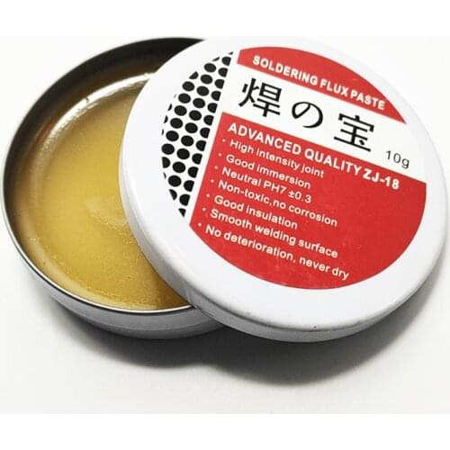 Newest 10/50g ZJ-18 Rosin Soldering Flux Paste Environmental for Phone BGA PCB Rework Station Welding Paste Flux Solder Tools