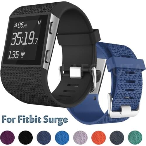 Strap For Fitbit Surge Band Silicone Wristband Correa With Repair Tool For Fibit Surge Smart Watch Replacement Belt Bracelet