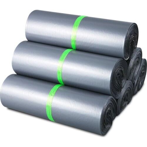 50pcs Silver-gray Envelope Bag Self-seal Adhesive Courier Storage Bags Gray Plastic Poly Mailer Postal Gift Box Shipping Bags