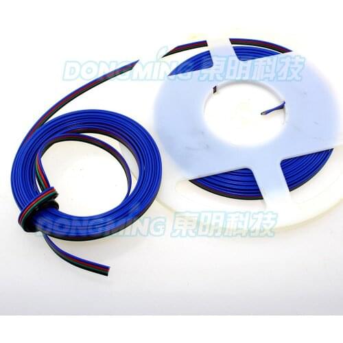 50M 4pin RGB connect wire cable for 3825 5050 led strip